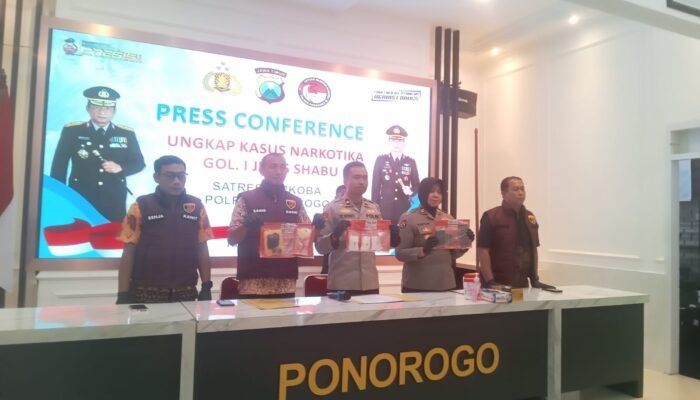 Digerebek di Madiun, pengedar Sabu pemasok jaringan Ponorogo Dibekuk