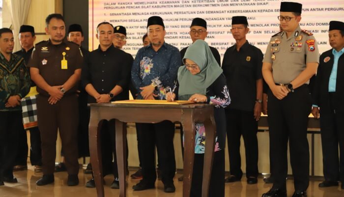 Sing Akur Kabeh Sedulur: Halal Bihalal Fqorkopimda–IPSI Magetan Teguhkan Deklarasi Damai Perguruan Silat