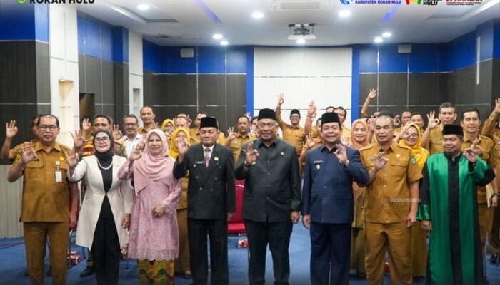 Resmi Dilantik! Drs. H. Yusmar, M.Si Jabat Pj Sekda Rokan Hulu