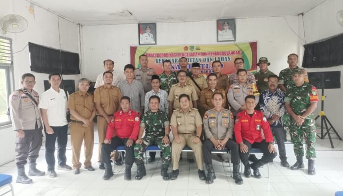 Rokan Hulu Perkuat Kesiapsiagaan Karhutla 2026, Polsek Jajaran dan Upika Solidkan Sinergi Lintas Sektor