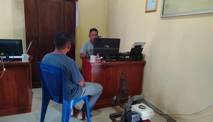 Pelaku Spesialis Curi Pompa Air Sawah Asal Ngawi Dibekuk Polisi Magetan