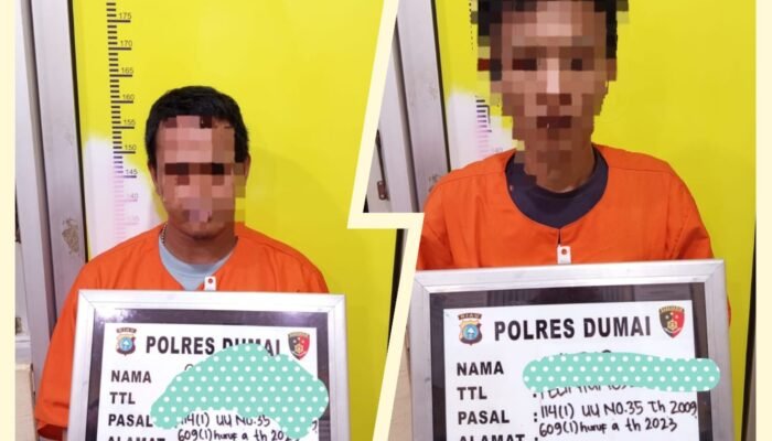 Delapan Paket Sabu Berhasil Disita Satres Narkoba Dari Tangan Dua Pelaku