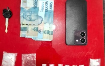 Ops Antik Lancang Kuning 2026, Satresnarkoba Polres Rokan Hulu Amankan Pengedar Sabu 5,82 Gram di Desa Koto Tinggi
