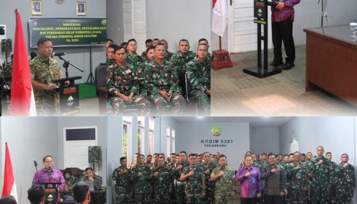 BNNK Pekanbaru Perkuat Sinergi dengan Kodim 0301/PBR, Tegaskan Komitmen Perangi Narkoba