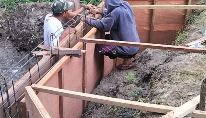 Progres Capai 45 Persen, Pembangunan Jembatan Merah Putih Presisi di Kepenuhan Hulu Terus Dikebut