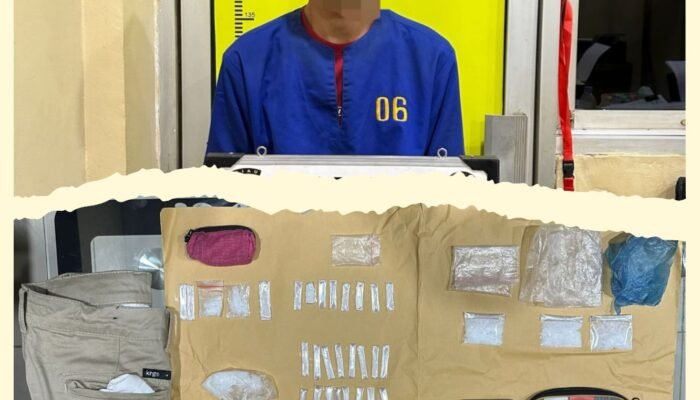 Digerebek Tengah Malam, 33 Paket Sabu Berhasil Disita Polres Dumai