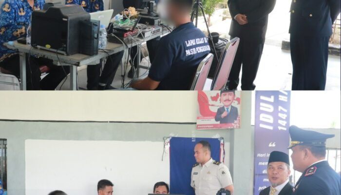 Lapas Pasir Pangarayan Laksanakan Perekaman dan Pemadanan NIK bagi Warga Binaan