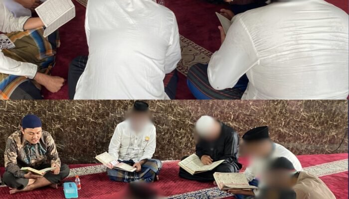 Lapas Pasir Pangarayan Gelar Pengajian Rutin, Warga Binaan Asah Kemampuan Baca Al-Qur’an