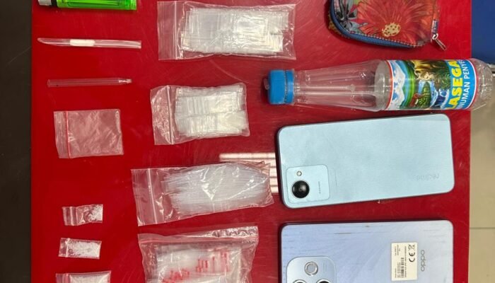Satresnarkoba Polres Rohul Tangkap Pengedar Sabu di Tambusai, Amankan 3,57 Gram Barang Bukti