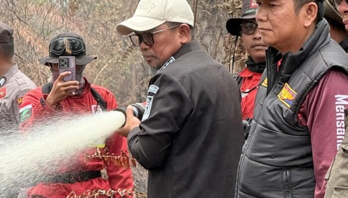 Sinergi TNI-Polri dan Pemda, Bupati Zukri Tekankan Penanganan Karhutla Berkelanjutan