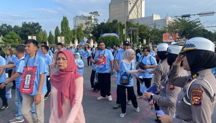 Dirlantas Riau Tekankan Edukasi dan Green Policing, Polantas Disambut Hangat di CFD