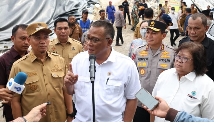 Kapolda Riau Dampingi Menteri LH Tinjau Waste to Energy di Muara Fajar, Dorong Solusi Nyata Persoalan Sampah