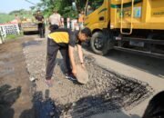 Polres Magetan Revitalisasi Jembatan Mangge, Wujudkan “Jembatan Merah Putih Presisi” untuk Masyarakat