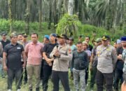 Polres Rohul Berhasil Redam Konflik Lahan Eks PT Torganda, Mediasi Dua Kelompok Massa yang Bertikai