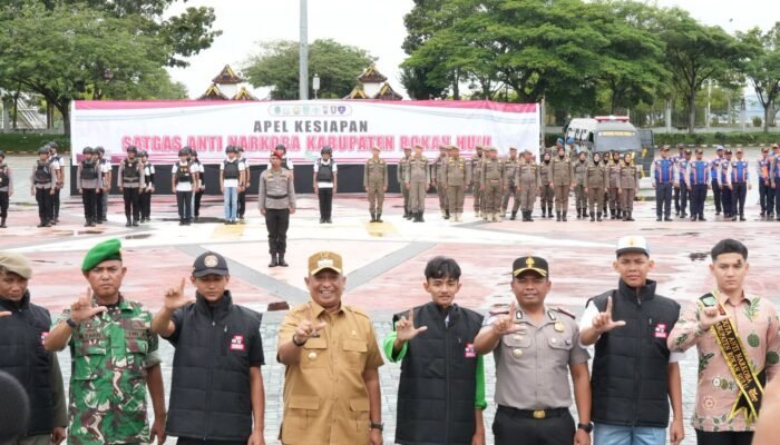 Sinergi Total untuk Menutup Ruang Gerak Sindikat Narkoba, Pemkab dan Polres Rohul Kukuhkan Satgas serta Kampung Anti Narkoba 2026