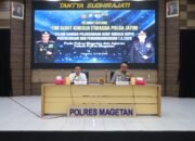Polres Magetan Terima Audit Kinerja Itwasda Polda Jatim, Kapolres: Jadikan Evaluasi untuk Wujudkan Polri Presisi
