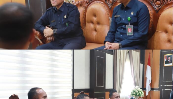 Lapas Pasir Pangarayan Jalin Silaturahmi dengan PN Pasir Pengaraian
