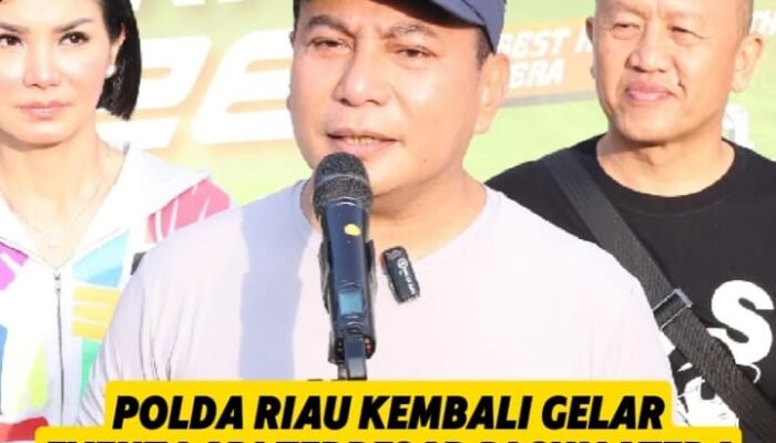 Tak Sekadar Lari, Riau Bhayangkara Run 2026 Jadi Kampanye Besar Peduli Lingkungan dan Anti Karhutla