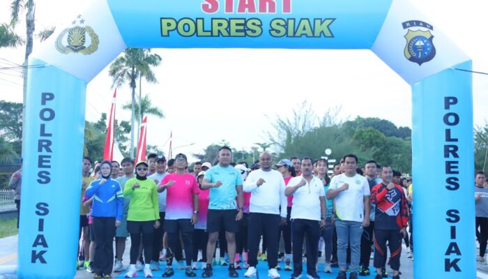 Wabup Siak Lepas Lomba Maraton, Ajak Masyarakat Hidup Sehat