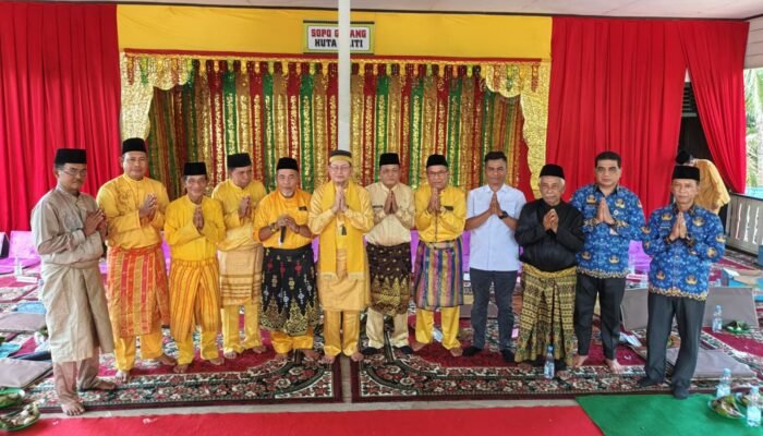 Raja Rambah ke- XI Tegaskan Marwah Adat Mandailing Na Pitu Huta Tetap Lestari di Luhak Rambah