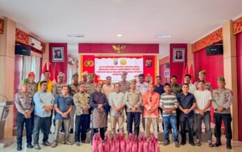 Perkuat Sinergi Jaga Kondusivitas, Polres Rokan Hulu Gelar Silaturahmi Sabuk Kamtibmas