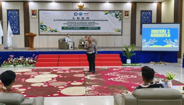 Ditlantas Polda Riau Hadir di LKDO STIKES Payung Negeri, Tanamkan Budaya Tertib Berlalu Lintas dan Semangat Green Policing
