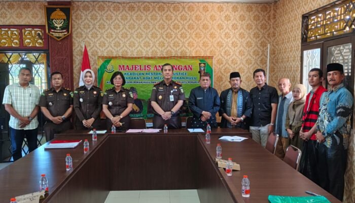 Kejari Rohul dan LAM Fasilitasi Restorative Justice, Dua Perkara Berakhir Damai