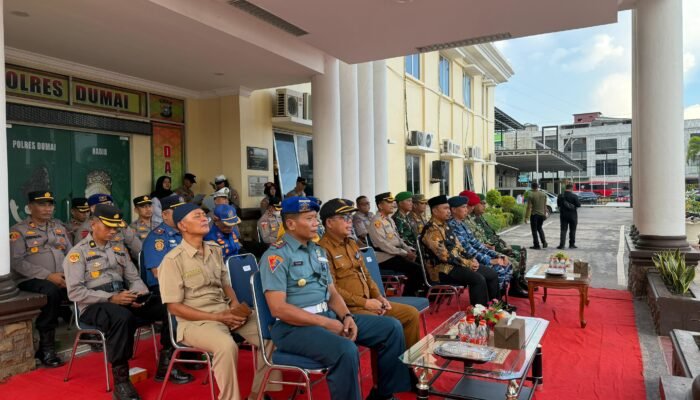 Amankan Idul Adha 1447 H, Polres Dumai Gelar Apel Pasukan Gabungan Bersama TNI dan Pemkot