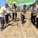 Polri Hadir untuk Ketahanan Pangan, Polsek Bukit Kapur Garap Lahan Produktif Tanam Jagung