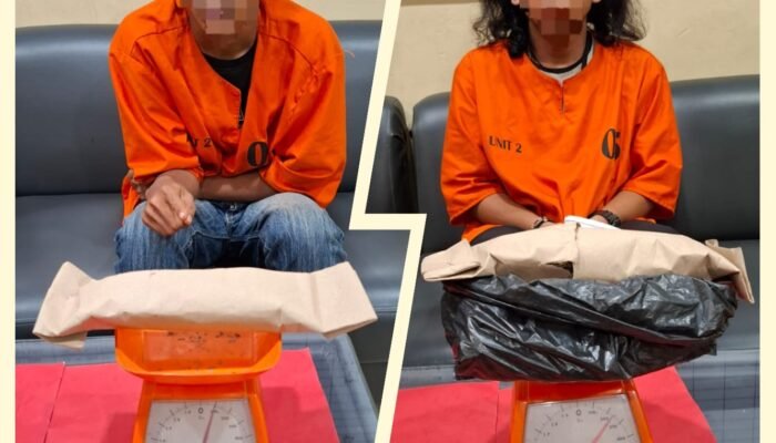 Patroli Tim Raga Berbuah Hasil, Polres Dumai Gagalkan Peredaran 300 Gram Ganja di Dumai Barat