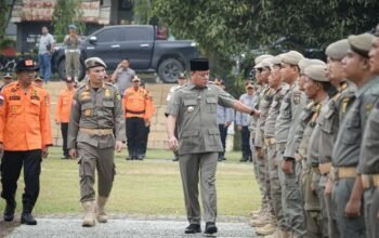 Jelang MTQ dan Pacu Jalur 2026, Bupati Suhardiman Kerahkan Ratusan Personel Pengamanan