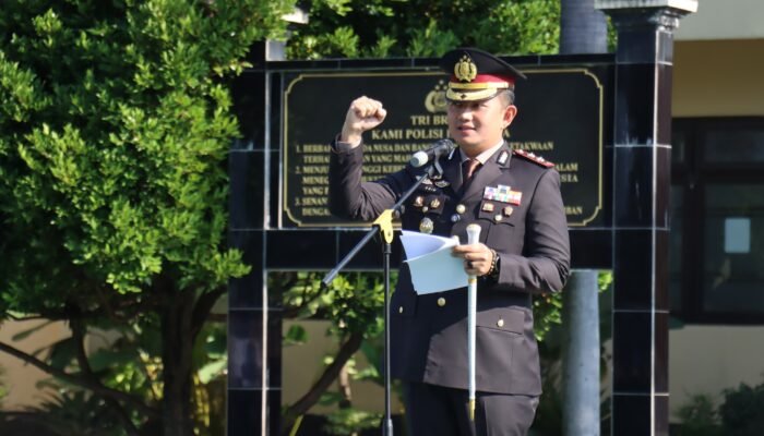 Pancasila Pemersatu Bangsa, Polres Magetan Gelar Upacara Peringatan Hari Lahir Pancasila 2026