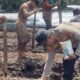 Komitmen Dukung Ketahanan Pangan, Polsek Sungai Sembilan Tanam Jagung Bersama Masyarakat