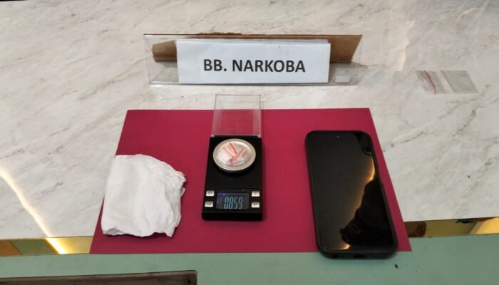 Polsek Tambusai Utara Tangkap Pengedar Narkoba, Lima Paket Sabu Diamankan