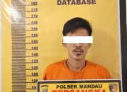 Polsek Mandau Tangkap Pemasok Sabu Hasil Pengembangan Kasus, Satu Tersangka dan Barang Bukti Diamankan