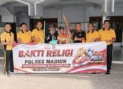 Sambut Hari Bhayangkara ke-80, Polres Madiun Gelar Bakti Religi Serentak di Sejumlah Tempat Ibadah