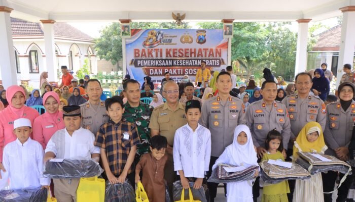 Hari Bhayangkara ke-80, Polres Madiun Hadirkan Aksi Kemanusiaan Lewat Bhakti Kesehatan dan Donor Darah