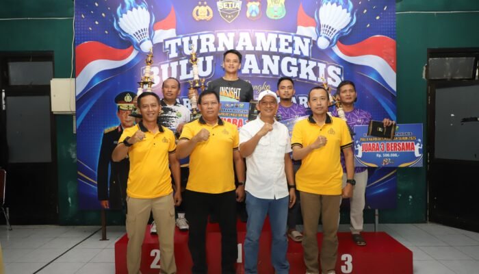 PB Garuda Sakti Juara! Final Turnamen Bulutangkis Kapolres Cup 2026 Berlangsung Meriah