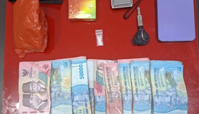 Berantas Narkotika, Satresnarkoba Polres Rohul Berhasil Amankan Seorang Pengedar Sabu di Kepenuhan Hulu
