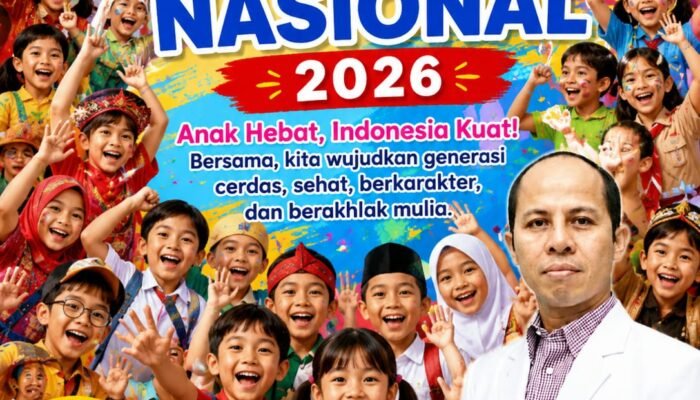 Hari Anak Nasional 2026, Dirut RSUD Sogaten: Anak Sehat dan Bahagia adalah Investasi Masa Depan Bangsa