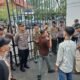Polsek Rambah Kawal Aksi AMPUN Rohul, Pengamanan Humanis Jaga Kamtibmas Tetap Kondusif