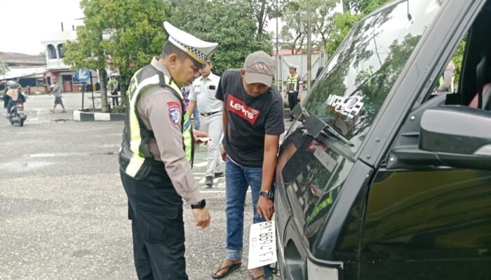 Bayar Pajak Kendaraan Kini Lebih Mudah, Satlantas Polres Kampar Ajak Masyarakat Manfaatkan Program Pemutihan