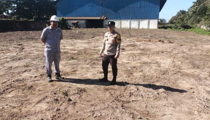 Polsek Tambusai Utara Perkuat Stabilitas Pangan melalui Lahan Jagung PT Naga Mas, Dukung Ketahanan Pangan Nasional