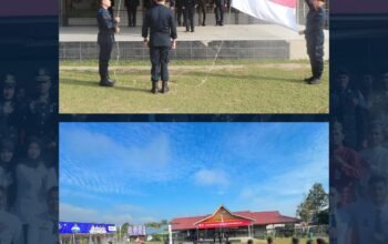 Khidmat dan Penuh Nasionalisme, Lapas Kelas IIB Pasir Pangarayan Gelar Upacara Bendera Peringatan HUT ke-81 RI
