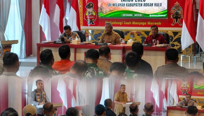 Bupati Rohul Gandeng Polres Perkuat Mitigasi Karhutla Dua Satgas Mandiri Disiapkan