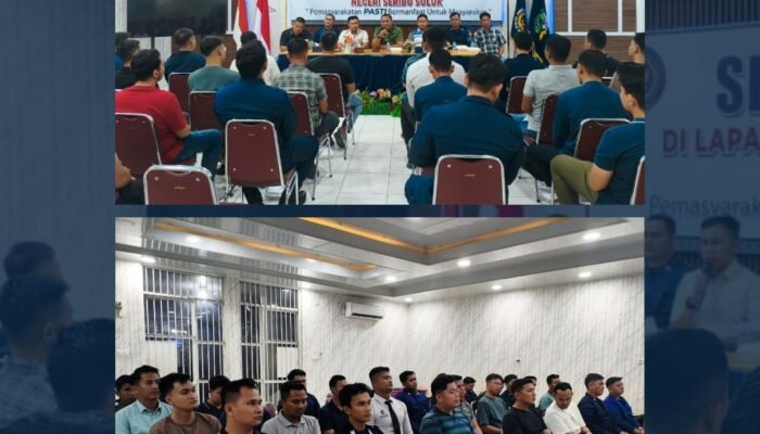 Rapat Jajaran Pengamanan, Lapas Pasir Pangarayan Perkuat SOP dan Integritas Petugas