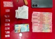Satresnarkoba Polres Rohul Gagalkan Transaksi Narkotika, Ringkus Pengedar Sabu dengan BB 1,18 Gram