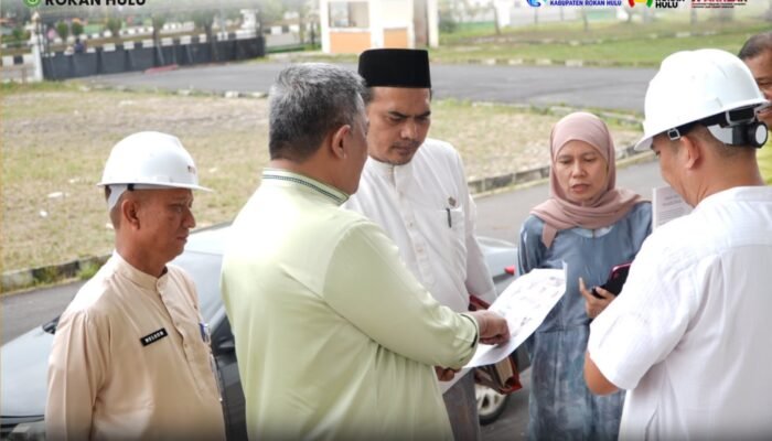 Bupati Rohul Pantau Progres Pembangunan MPP Rohul Disiapkan Jadi Titik Temu Layanan Publik