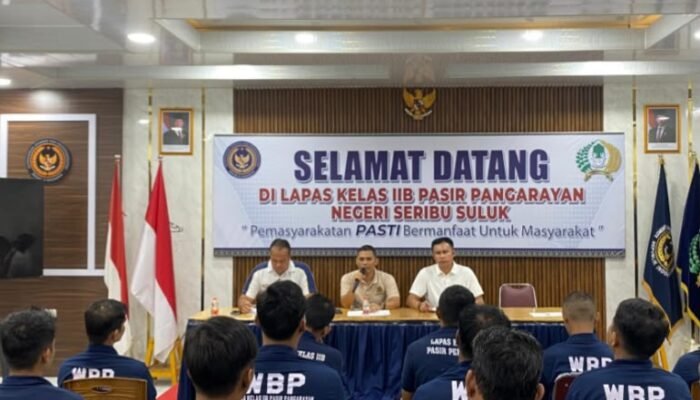 44 Warga Binaan Ikuti Sidang TPP di Lapas Pasir Pangarayan, Bahas Pemilihan Tamping untuk Kelanjutan Pembinaan