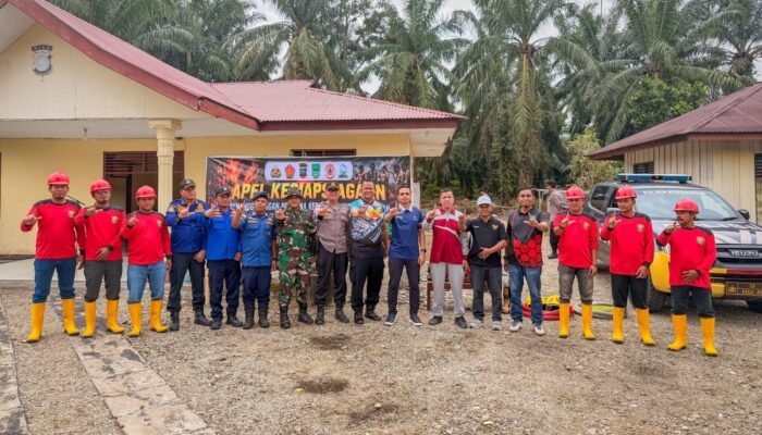 Polres Rohul Perkuat Kesiapsiagaan Karhutla, Patroli Gabungan Sisir Wilayah Rawan di Kepenuhan Hulu